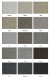 Accent Print Fire Retardant Curtains Colour Selector