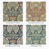 Arabesque Fire Retardant Fabric Colour Options