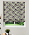 Motorised Roman Blind Art Deco Amethyst