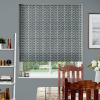 Motorised Roman Blind Linear Stem Cool Grey