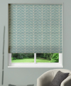 Motorised Roman Blind Linear Ziggurat