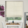 Motorised Roman Blind Lisburn Linen Glacier