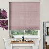 Motorised Roman Blind Lisburn Linen Lotus