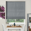 Motorised Roman Blind Lisburn Linen Shark