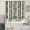 Motorised Roman Blind Multi Stem Moss