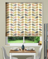 Motorised Roman Blind Scribble Stem Multi