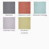 Stockholm Fire Retardant Fabric Colour Options