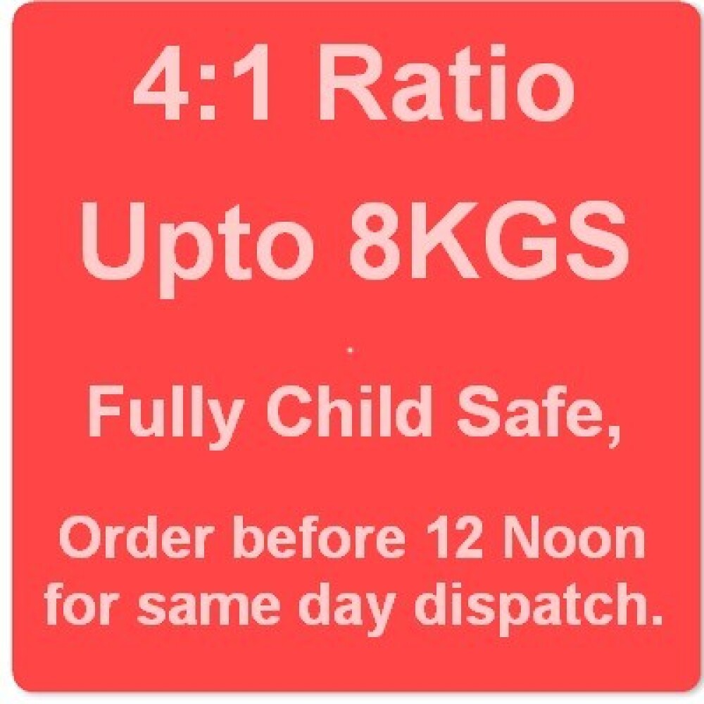 Roman Blind Kit Deluxe Chain Operated 4 to1 Ratio Upto 8 Kgs Arcadia