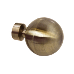 Arcadia Textiles 28mm Curtain Pole Antique Brass