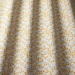 Dot Dot Tangerine Curtain Fabric