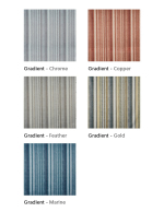 Gradient Dimout Fire Retardant Curtains