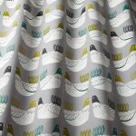 Cluck Cluck Kiwi Made To Measure Curtains