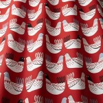ILiv Cluck Cluck Scarlet Made To Measure Curtains