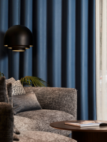 Quest Double-Sided Blackout Fire Retardant Curtains