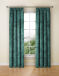 Chenille Kingfisher Curtain Fabric
