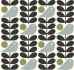 Orla Kiely Hydrangea Jade Curtain Fabric