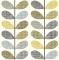 Orla Kiely Scribble Stem Seagrass Curtain Fabric