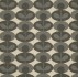 Orla Kiely Slub Cotton Oval Flower Mid Warm Grey Fabric