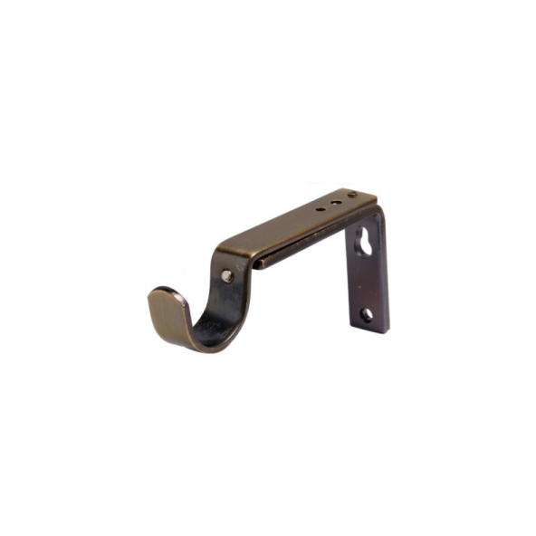 Arcadia Textiles 28mm Bracket Antique Brass