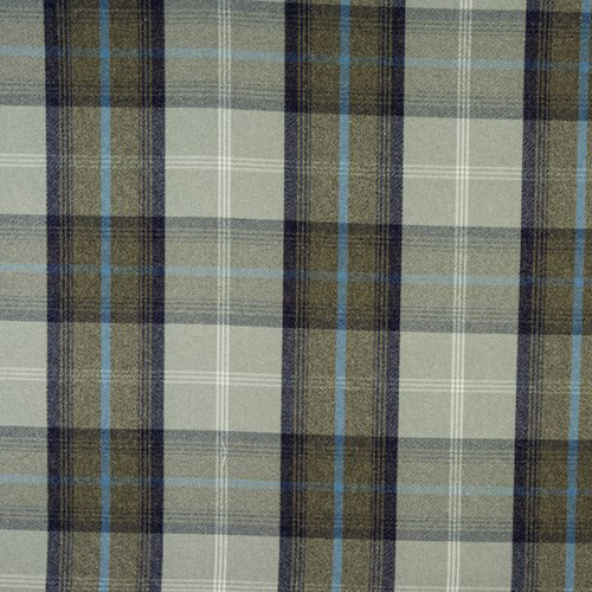 Balmoral Oxford Blue Curtain Fabric