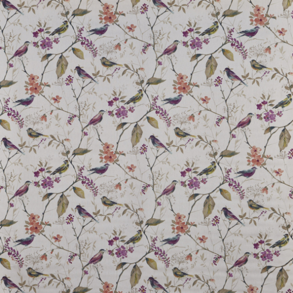 Birdsong Jewel Curtain Fabric 5023/632