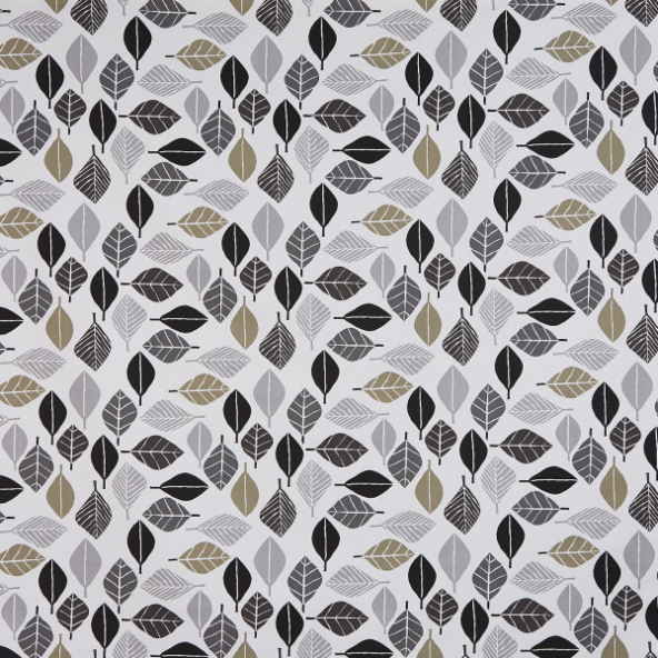 Fall Graphite Curtain Fabric 5002/912