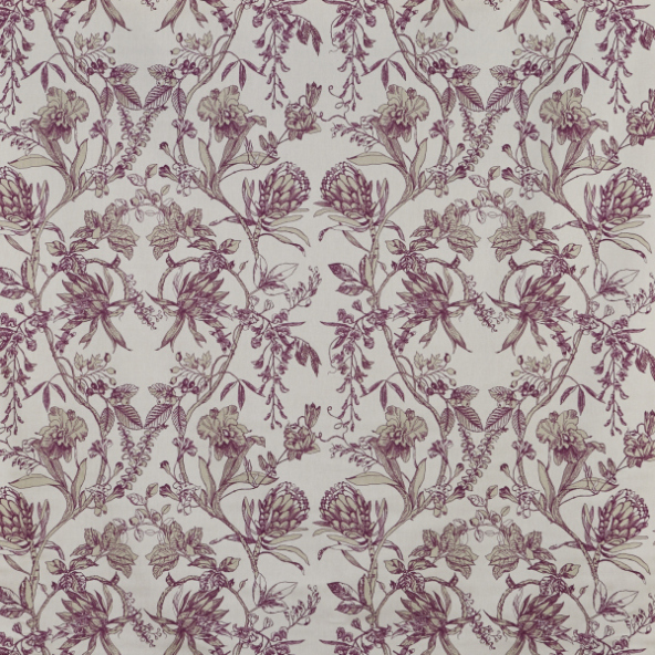 Linley Garnet Curtain Fabric 5027/642