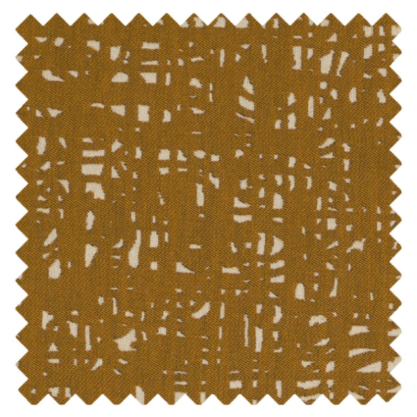 Orla Kiely Bark Texture Orange Fabric