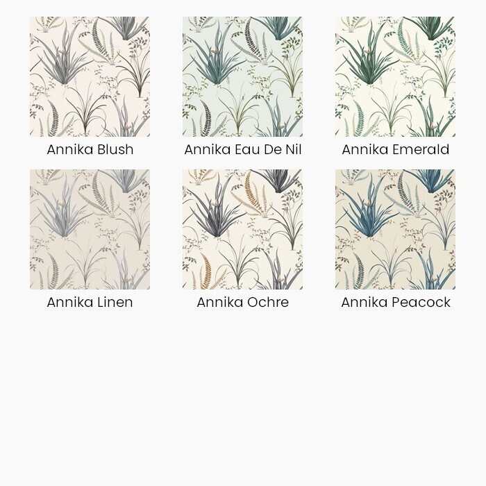 Annika Fire Retardant Fabric Colour Options
