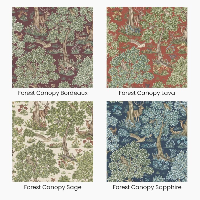 Forest Canopy Contract Fabric Colour Options