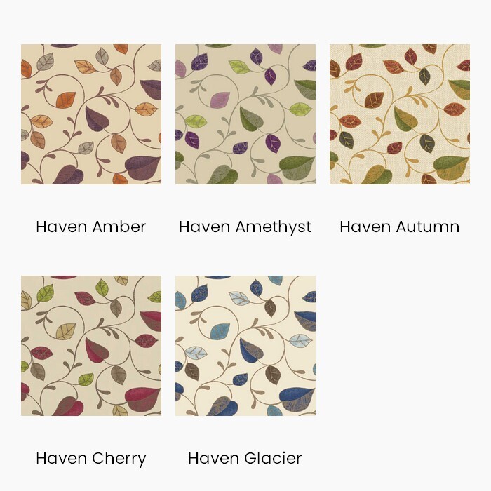 Haven Fire Retardant Fabric Colour Options