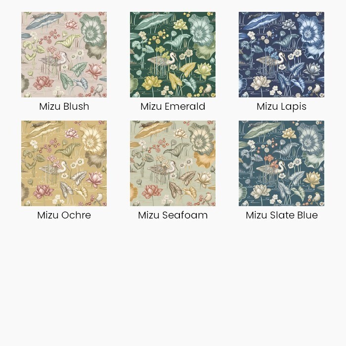 Mizu Fire Retardant Fabric Colour Options