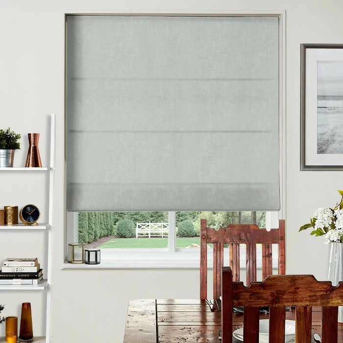 Contract Roman Blind in Muse Almond