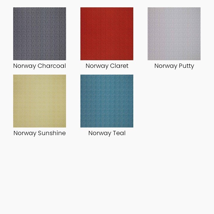 Norway Contract Fabric Colour Options