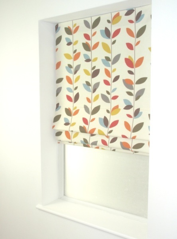 Own Fabric Roman Blinds Make Up Arcadia Textiles