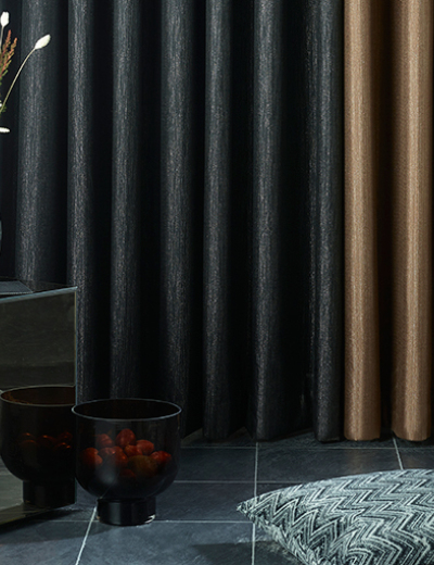 Diamond Blackout Fire Retardant Curtains