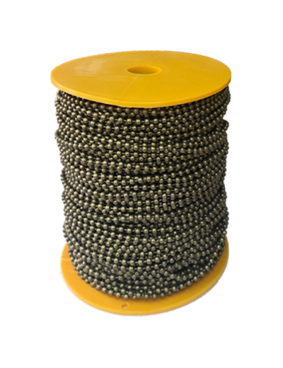 150m Roll Antique Brass Blind Chain