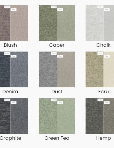 Diversity Double-Sided Blackout Contract Roman Blind Diversity Double-Sided Blackout Contract Roman Blind