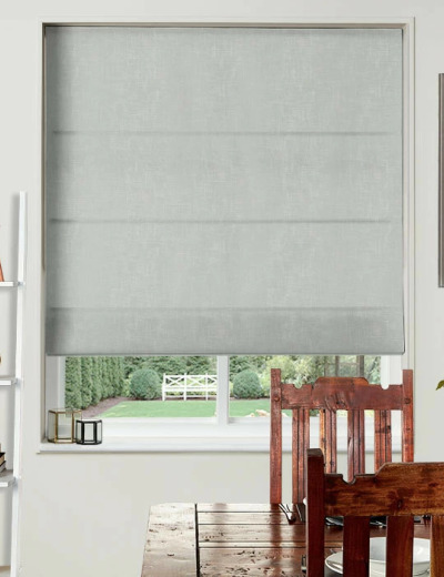 Muse Almond Contract Roman Blind