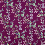 Kew Garnet Curtain Fabric 5026/642