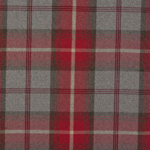 Balmoral Cherry Curtain Fabric