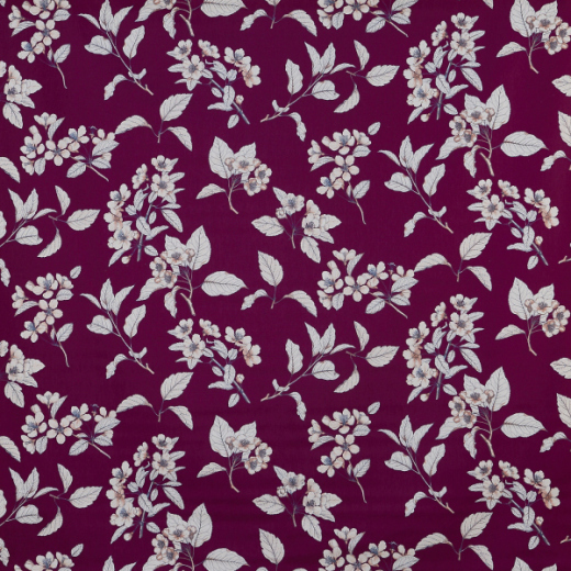 Cherry Blossom Garnet Made To Measure Curtains 5024/642