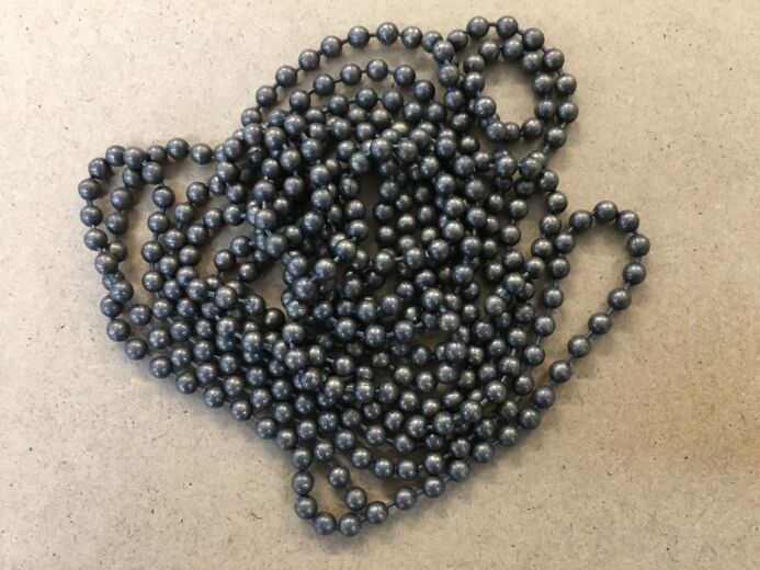 150m Roll Antique Brass Blind Chain