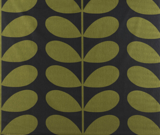 Orla Kiely Giant Stem Moss Curtain Fabric