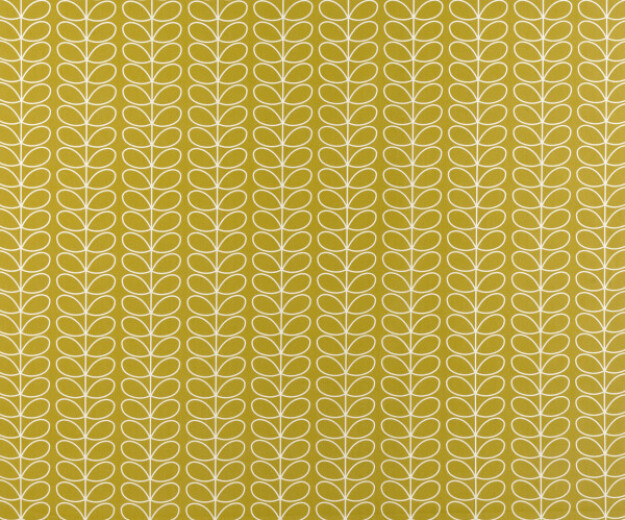 Orla Kiely Linear Stem Dandelion Curtain Fabric