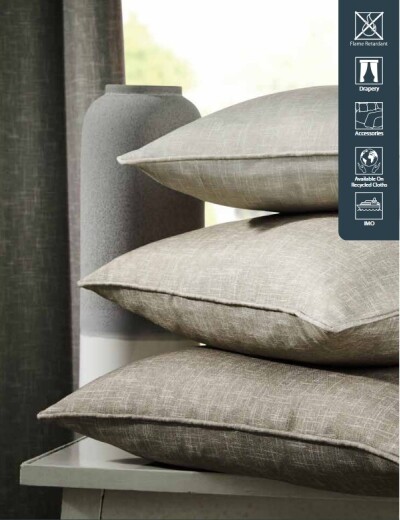 Accent Print Fire Retardant Curtains