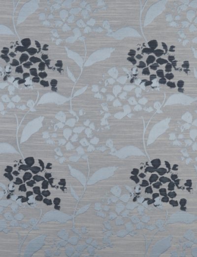 Hydrangea Bluebell Curtain Fabric 1470/768