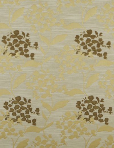 Hydrangea Chartreuse Curtain Fabric 1470/159