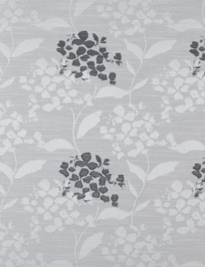Hydrangea Sterling Curtain Fabric 1470/946