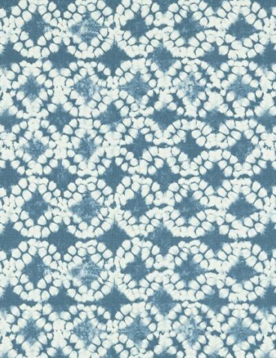 Studio G Batik Aqua Curtain Fabric F1011 01